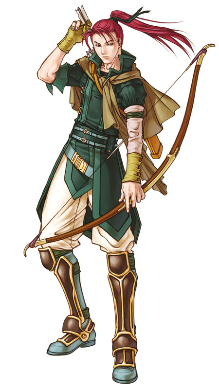 Shinon Art from Fire Emblem: Path of Radiance