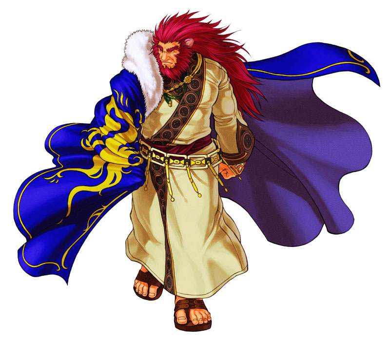 Caineghis Art from Fire Emblem: Radiant Dawn