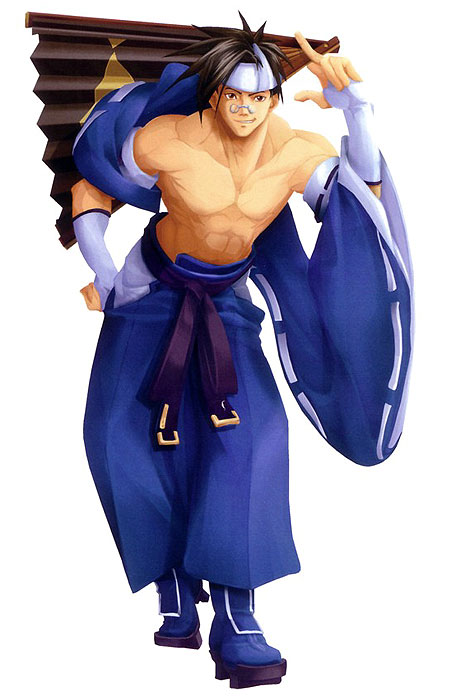 Anji Mito Art from Guilty Gear X2