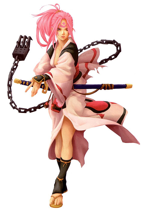 Baiken Art from Guilty Gear X2