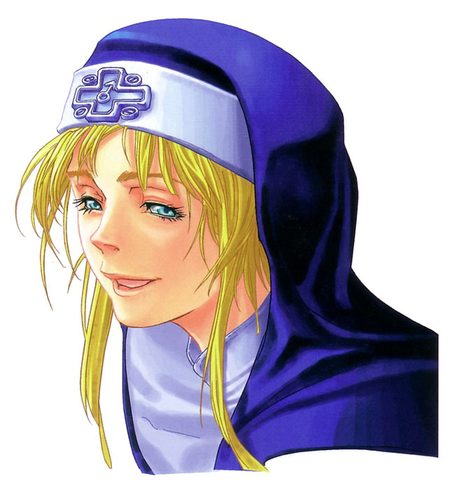 Bridget Face Art from Guilty Gear X2