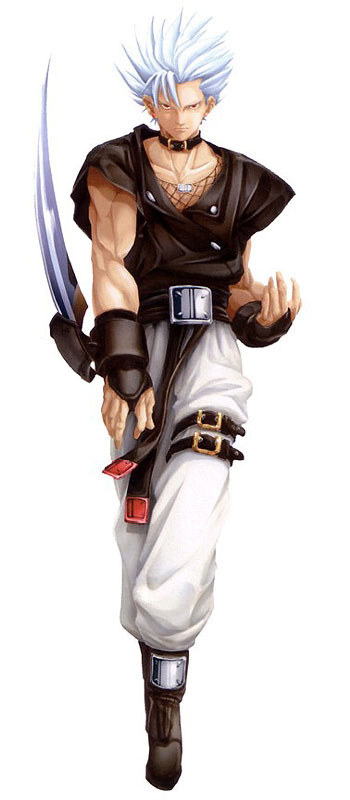 Chipp Zanuff Art from Guilty Gear X2