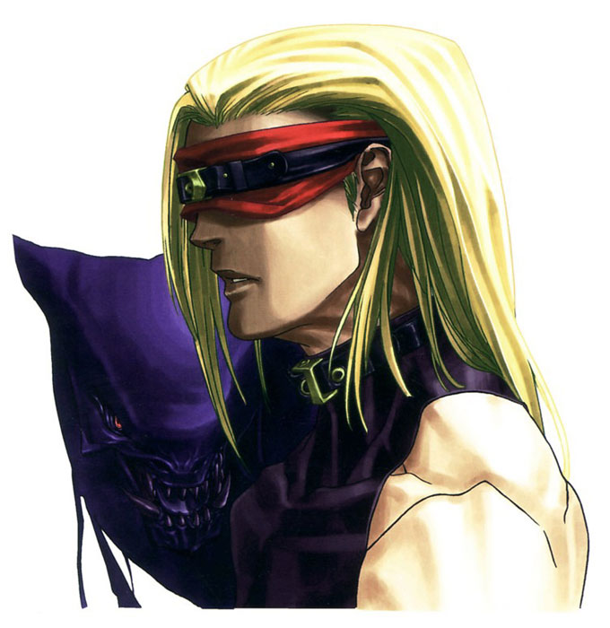 Eddie Face Art from Guilty Gear X2