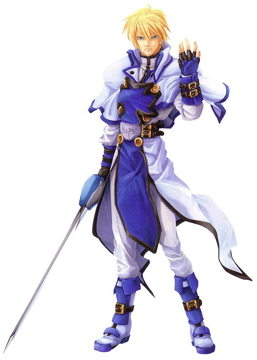 Ky Kiske Art from Guilty Gear X2