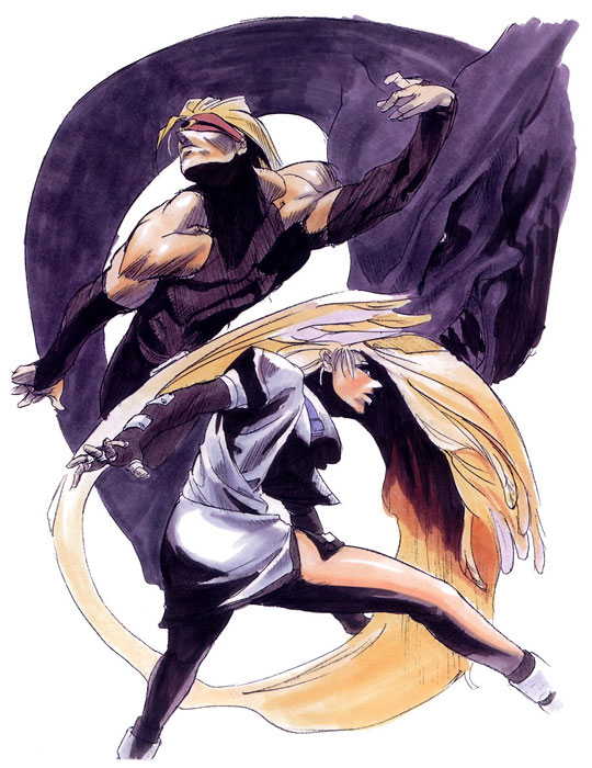 Eddie & Millia Art from Guilty Gear X2