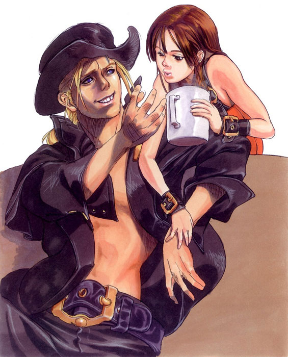Johnny & May Art from Guilty Gear X2