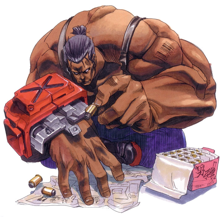 Potemkin Concept Art from Guilty Gear X2