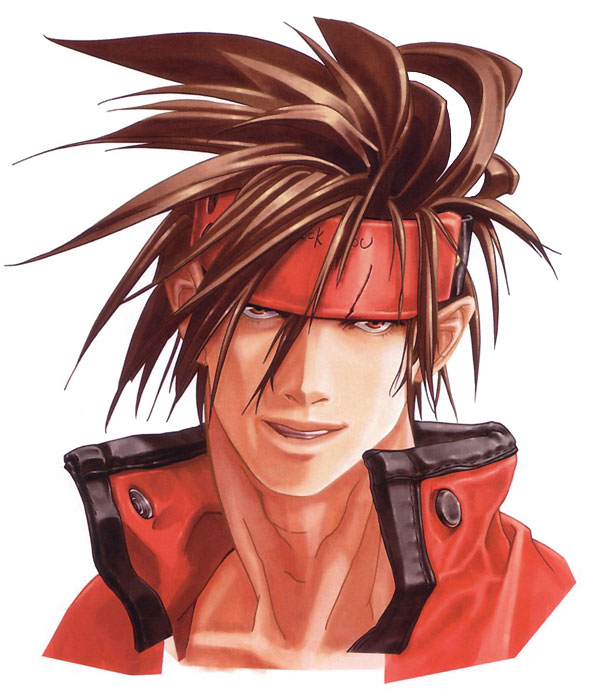 Sol Badguy Face Art from Guilty Gear X2