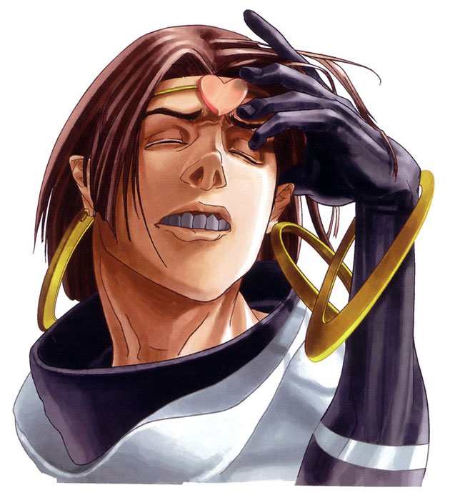 Zappa Face Art from Guilty Gear X2