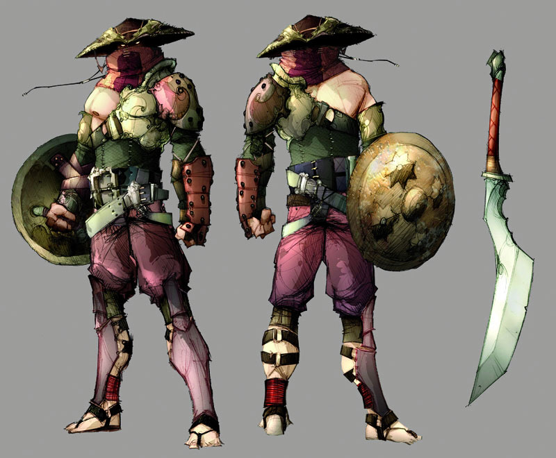 Swordsman Art from Heavenly Sword