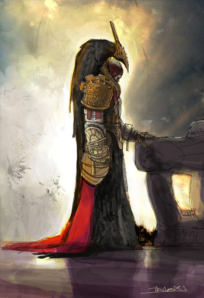 King Bohan Art from Heavenly Sword