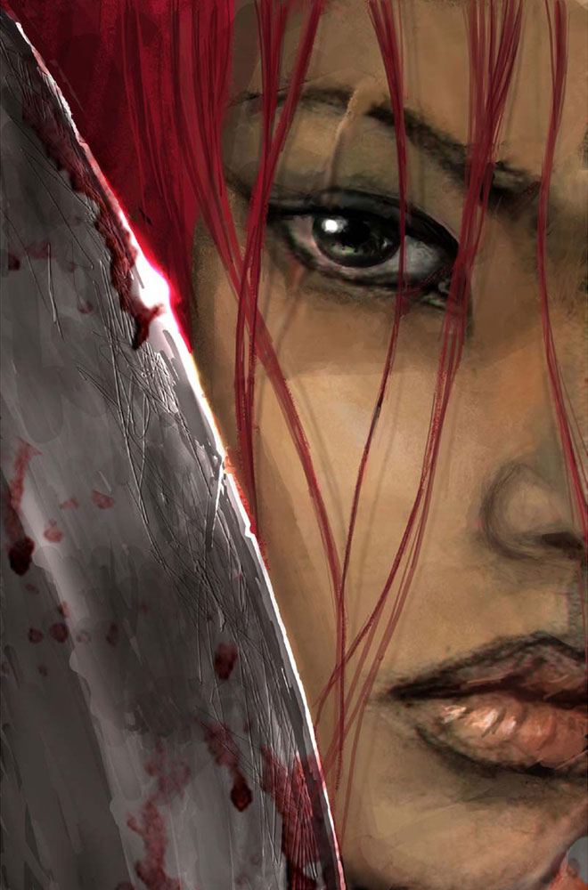 Nariko Face Art from Heavenly Sword