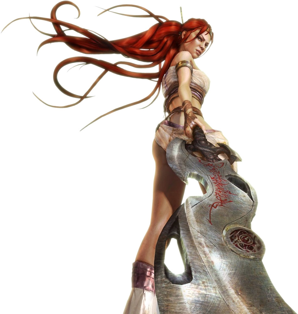 Nariko CG Artwork from Heavenly Sword