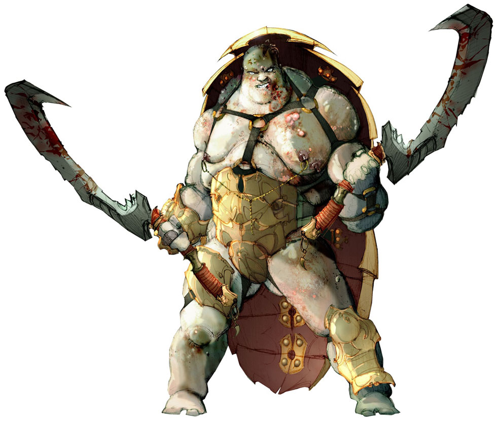 Roach Art from Heavenly Sword