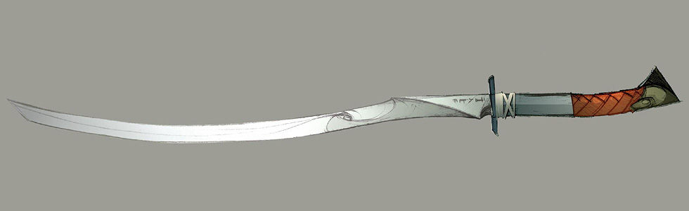 Commander's Weapon Art from Heavenly Sword