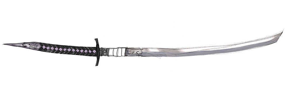 Katana Art from Heavenly Sword