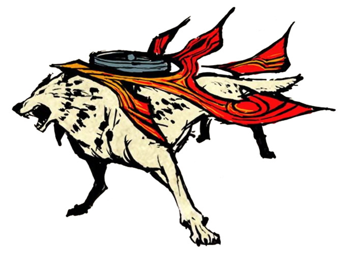 Amaterasu Art from Okami