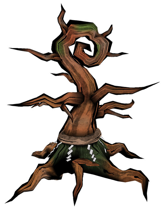 Cherry Tree (Withered) Art from Okami