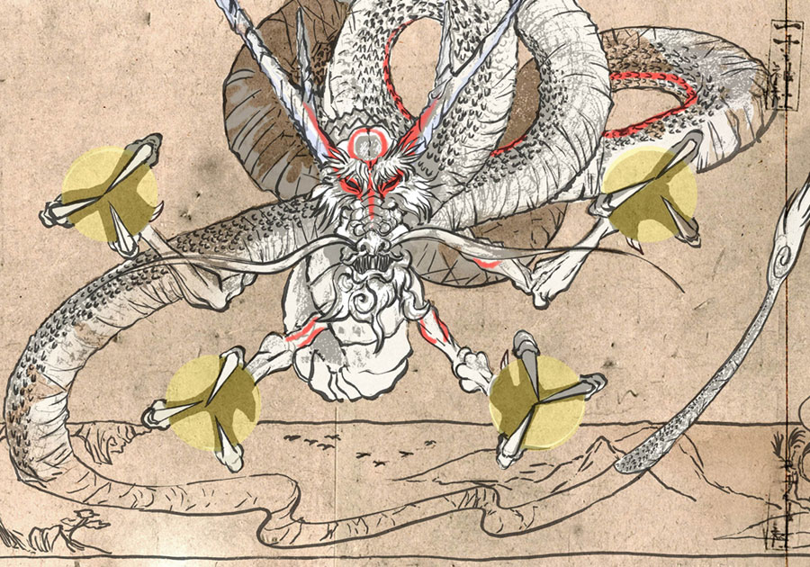 Yomigami Celestial Brush God Art from Okami