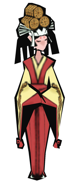 Kushi Art from Okami