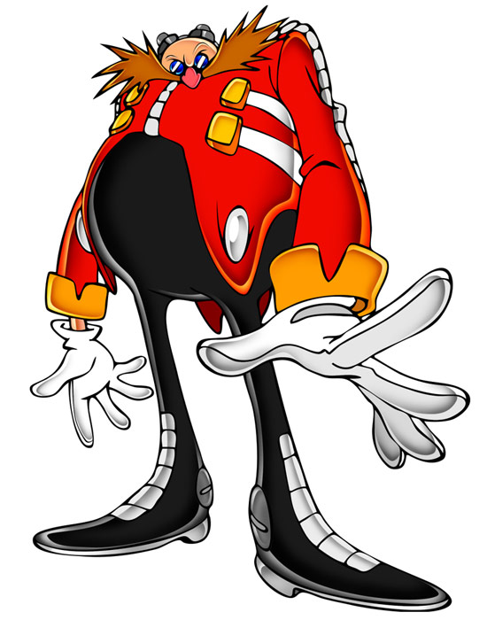 Dr. Eggman Art from Sonic Adventure