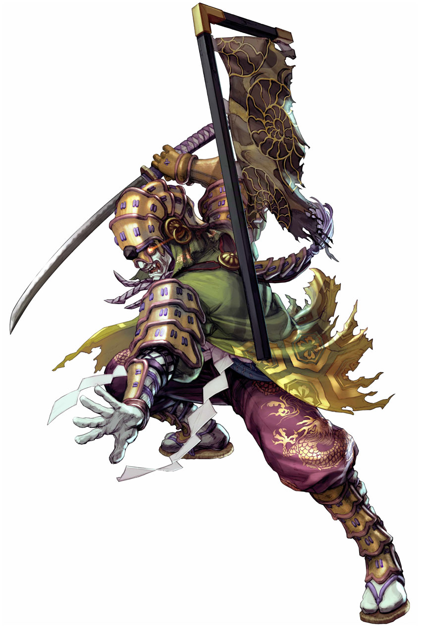 Yoshimitsu Art from Soulcalibur IV
