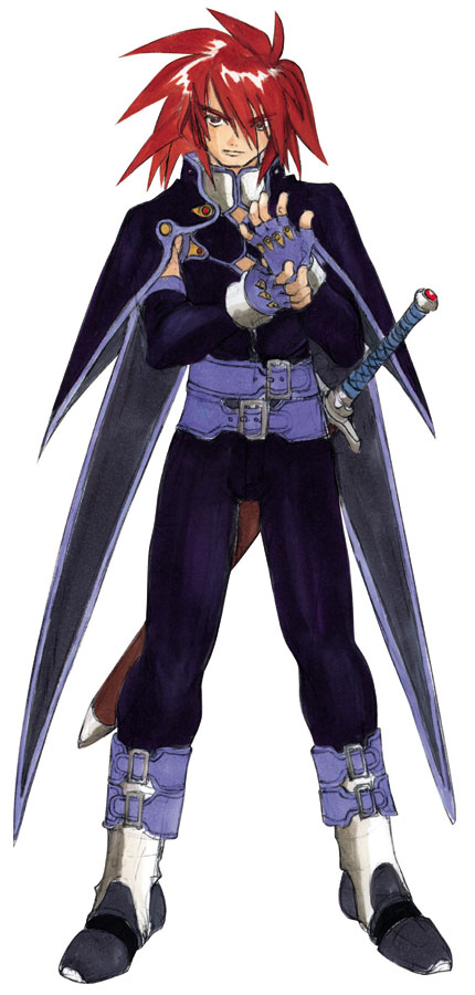 Kratos Aurion Art from Tales of Symphonia