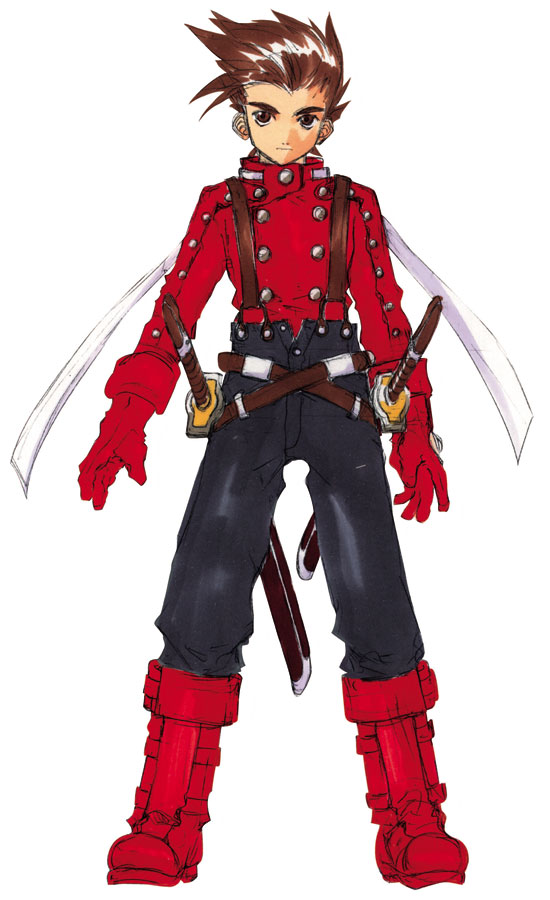 Lloyd Irving Art from Tales of Symphonia