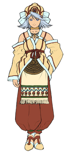 Raine Sage - Maiden Costume Art from Tales of Symphonia