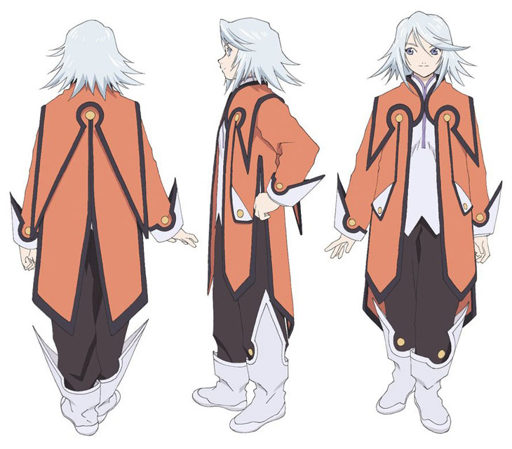 Raine Sage Concept Art from Tales of Symphonia