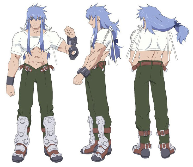 Regal Bryant Concept Art from Tales of Symphonia