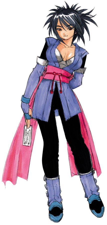 Sheena Fujibayashi Art from Tales of Symphonia