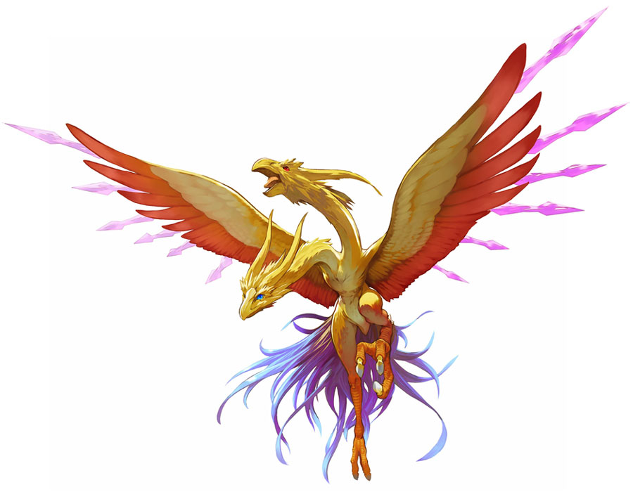 Aska Summon Spirit Art from Tales of Symphonia