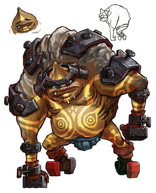 Goron Art from Legend of Zelda: Twilight Princess
