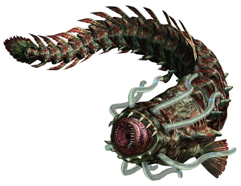Twilit Aquatic Morpheel Art from Legend of Zelda: Twilight Princess