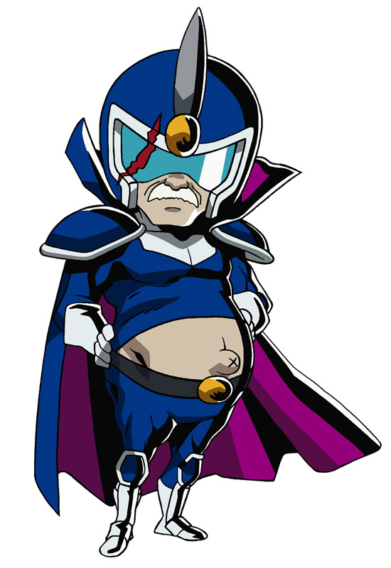 Captain Blue Artwork from Viewtiful Joe