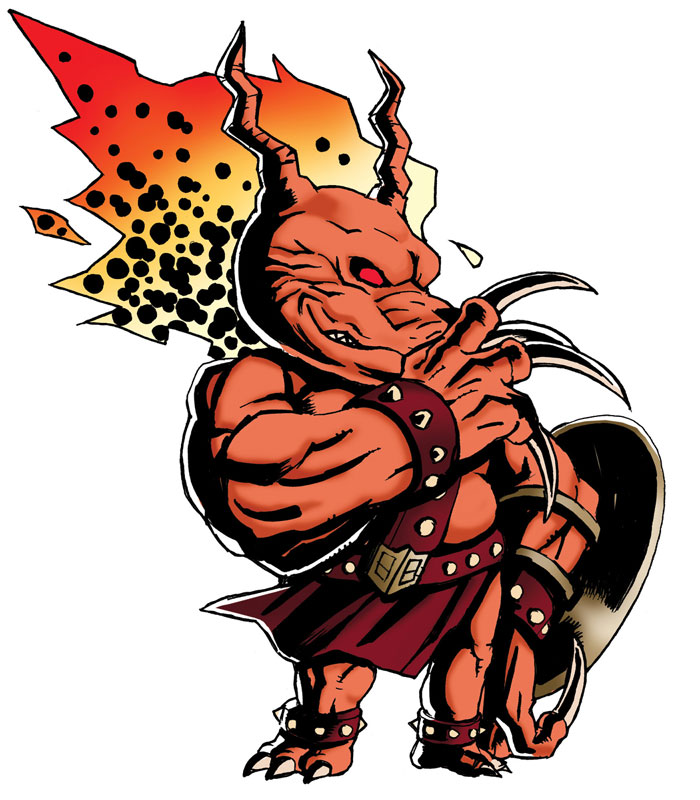 Fire Leo Art from Viewtiful Joe