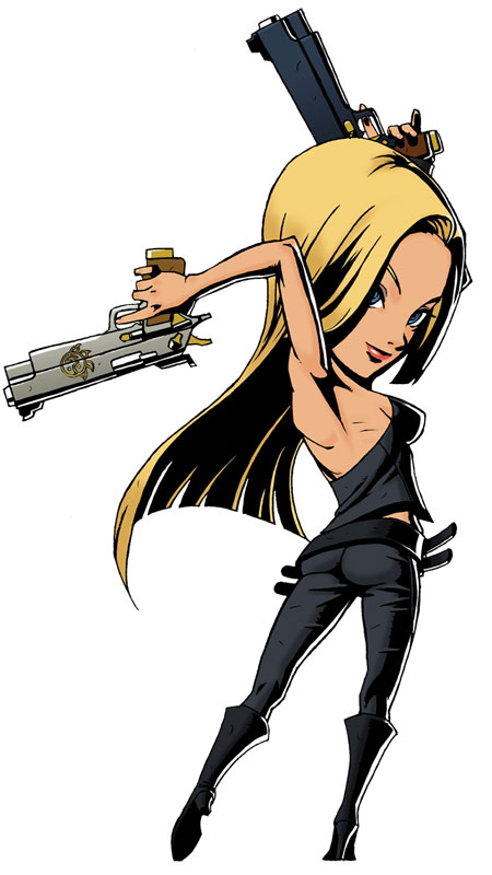Trish Art from Viewtiful Joe