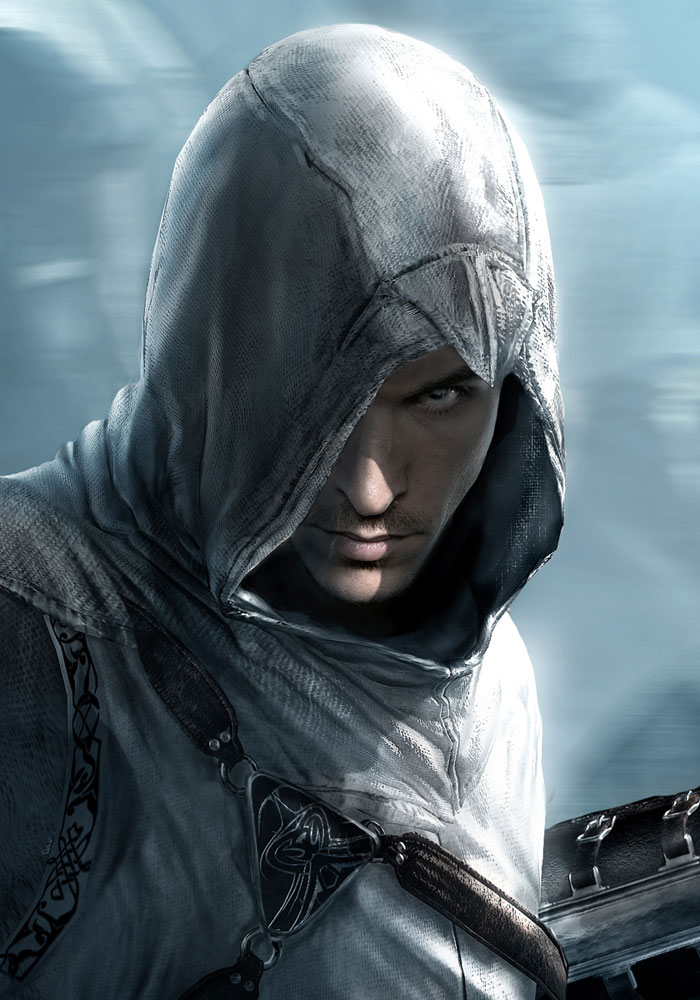Altair Face Art from Assassin's Creed