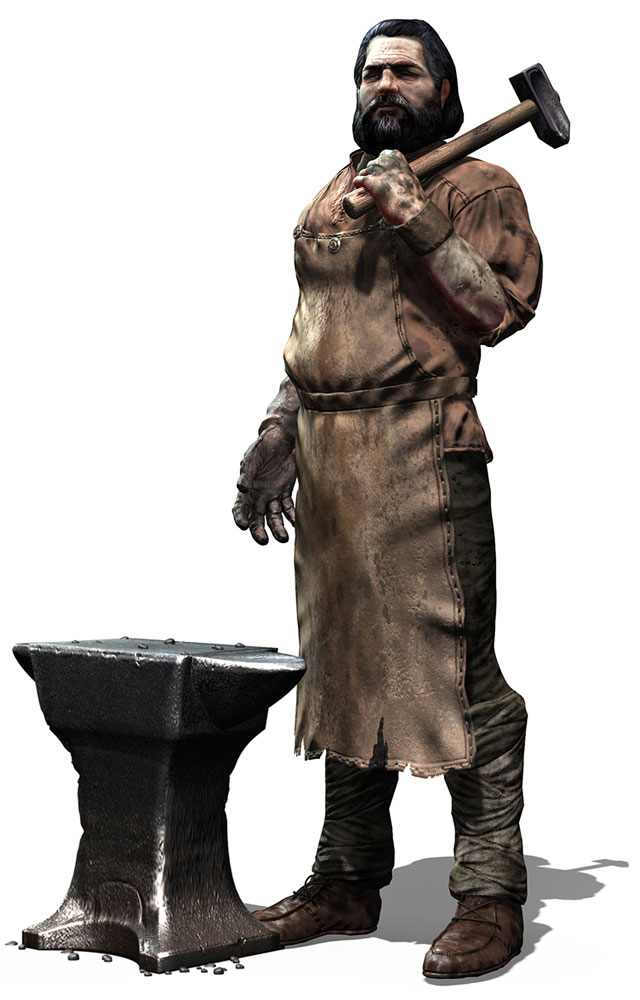 Blacksmith Art from Assassin's Creed