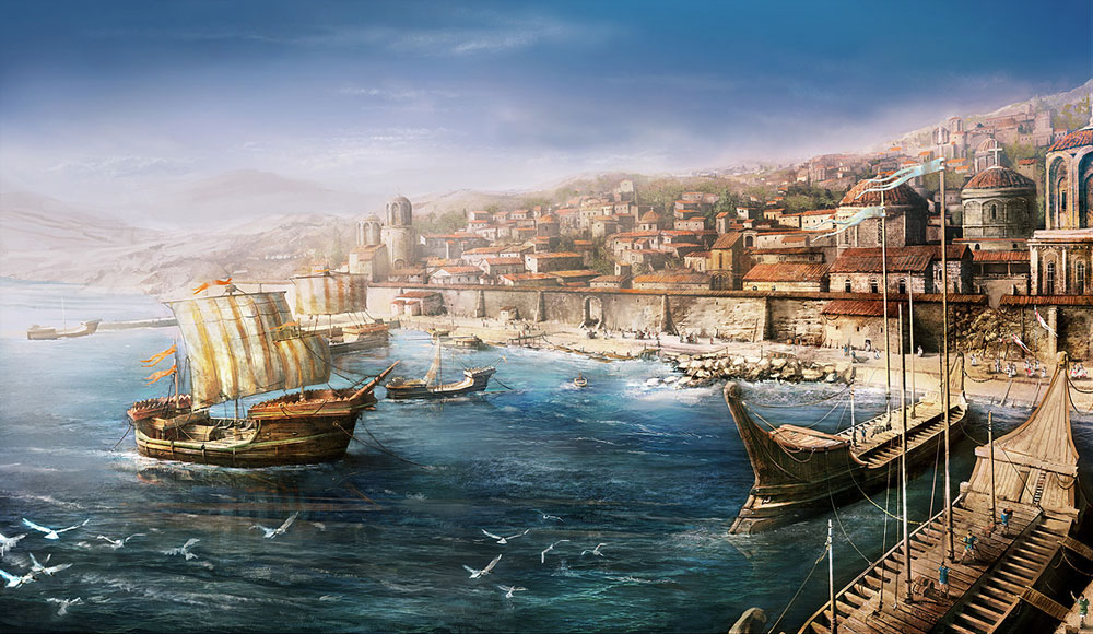 Cyprus Art from Assassin's Creed