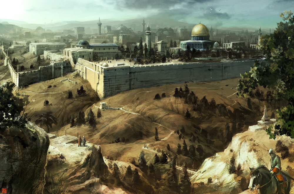 Jerusalem Art from Assassin's Creed