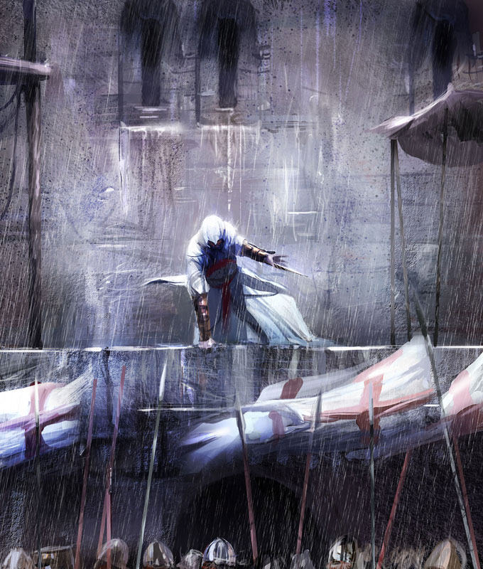 Altair Concept Art from Assassin's Creed