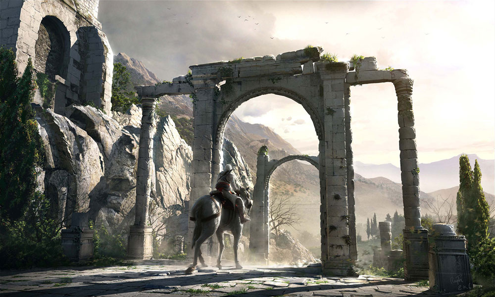Northern Kingdom Road Art from Assassin's Creed