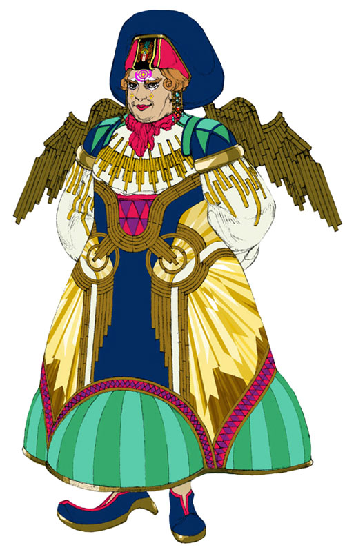 Emperor Geldoblame Art from Baten Kaitos