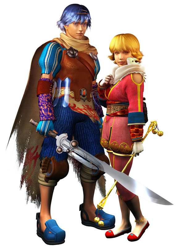 Kalas & Xelha Art from Baten Kaitos