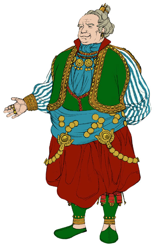 Lord Rodolfo Art from Baten Kaitos