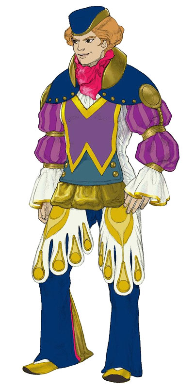 Geldoblame Art from Baten Kaitos Origins