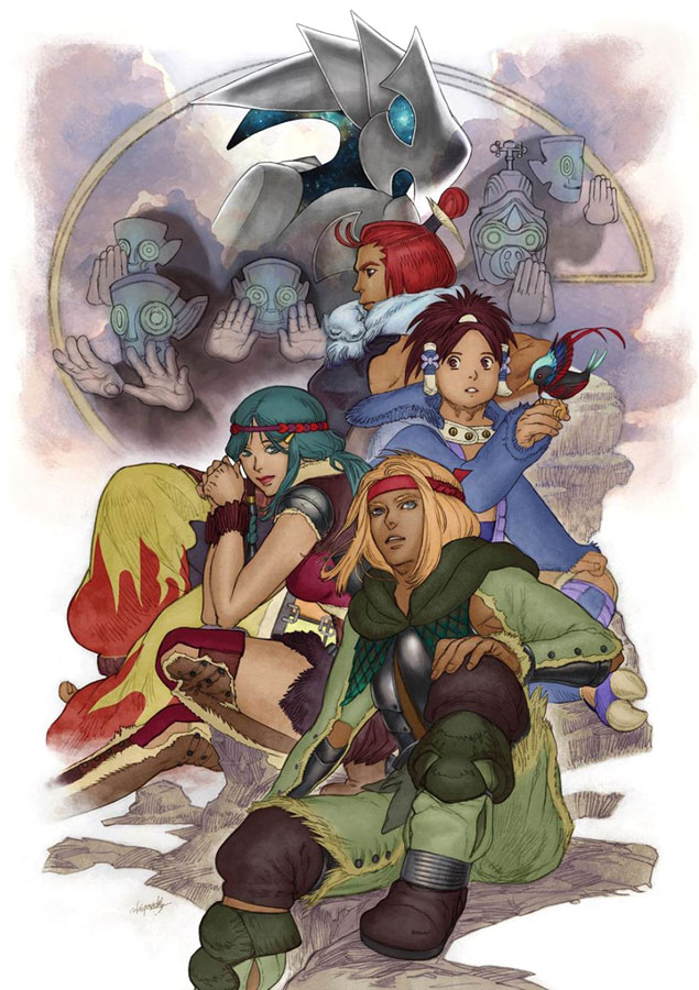 Sub Characters Art from Baten Kaitos Origins