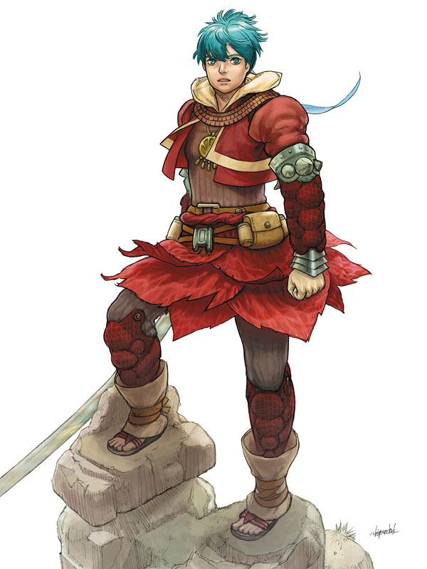 Sagi Art from Baten Kaitos Origins